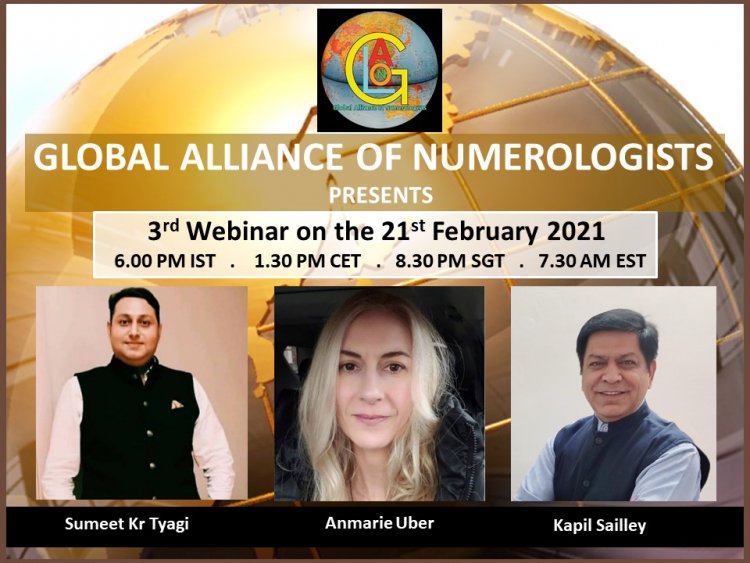 Global Alliance of Numerologists (GLAON) to organize monthly numerology webinar