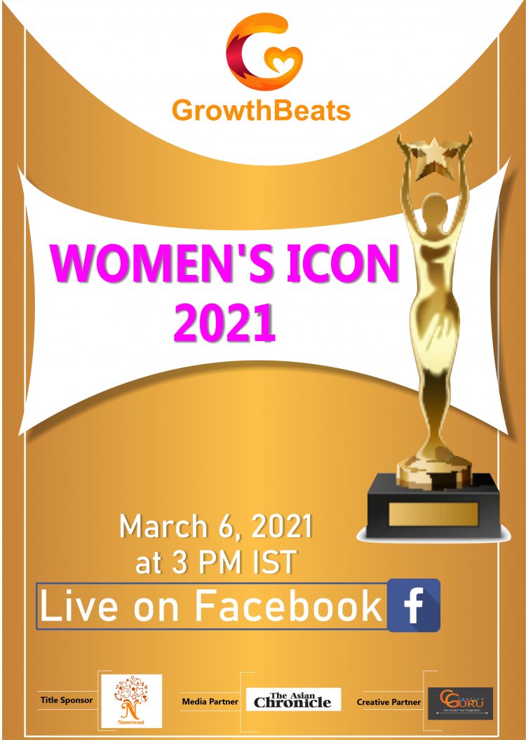 GrowthBeats to host Mega award show online today (Women’s Icon 2021)