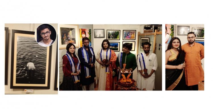 Charukala's Exhibition shines Embossoming Soumita's Dusk
