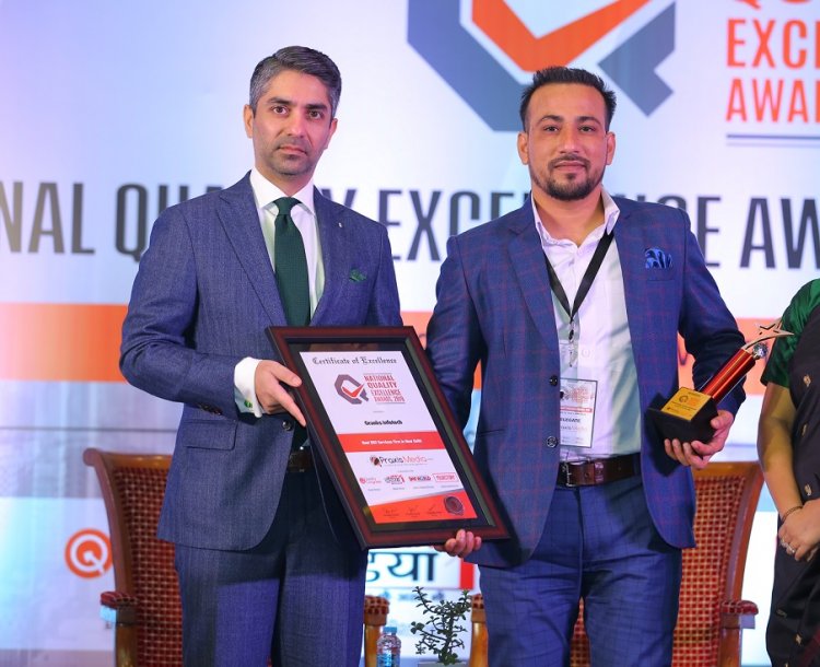 ORANKS Wins the National Quality Excellence Award in India