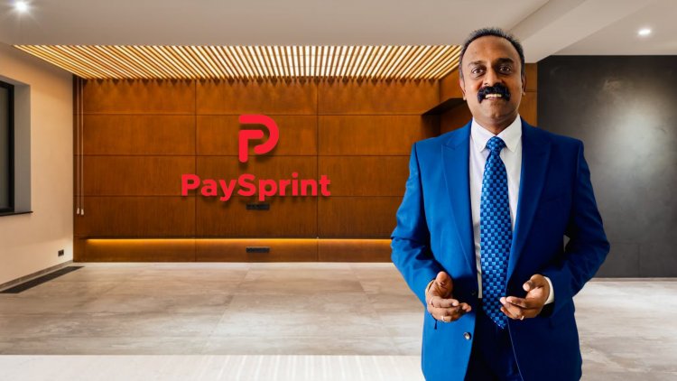 S Anand, the Chief Executive Officer and Co-Founder of PaySprint