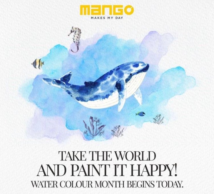 Premium lifestyle store Mango celebrates World Watercolor Month