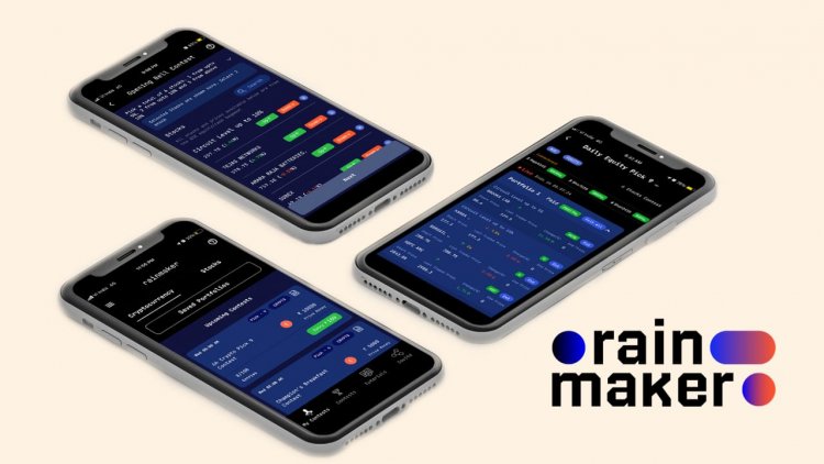 Just One-click Away From Entering The World of Stocks & Decentralised Finance Token with Rainmaker