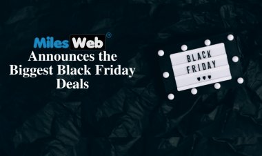MilesWeb Announces the Biggest Black Friday Deals on Web Hosting with a Free Domain