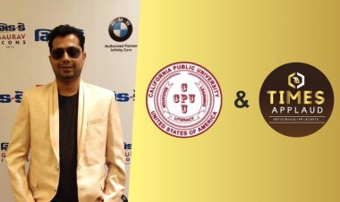 California Public University bestows prestigious Academic and Research Coordinator’s role to Times Applaud's Director Taushif Patel