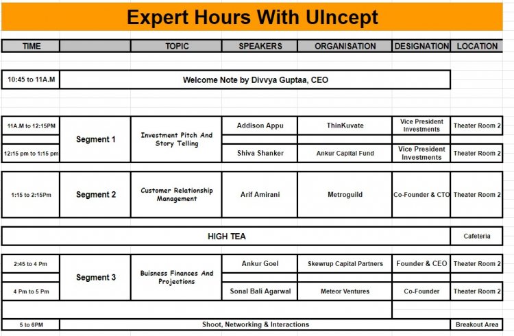 Event: UIncept Expert Hours Series