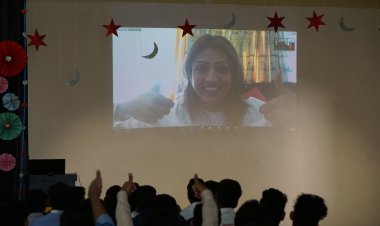 Famous TV Actress Alefia Kapadia @ Imperial College, Bargarh in Ru-Ba-Ru