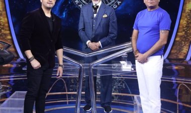Delhi's NRI Businessman Mr Neeraj Lalwani attended the sets of KBC