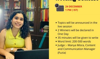 Upcoming Live Writing Contest on Fuzia