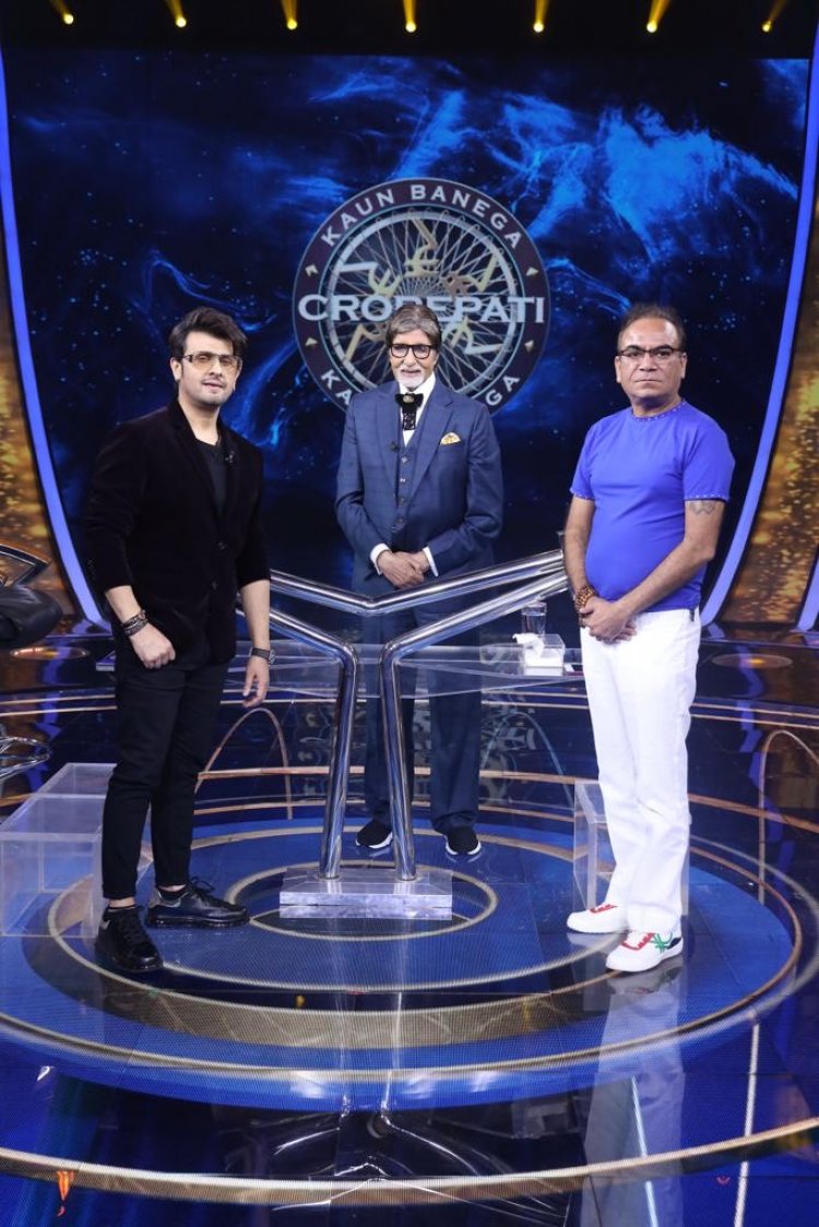 Delhi's NRI Businessman Mr Neeraj Lalwani attended the sets of KBC