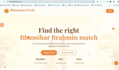 Bhumantra Foundation Launches BhuMantraVivah.com on Ganesh Chaturthi A Verified Matrimonial Platform Dedicated to the Bhumihar Brahmin Community